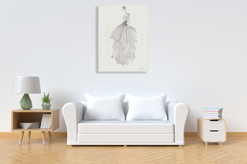 Fashion Dress Canvas Art