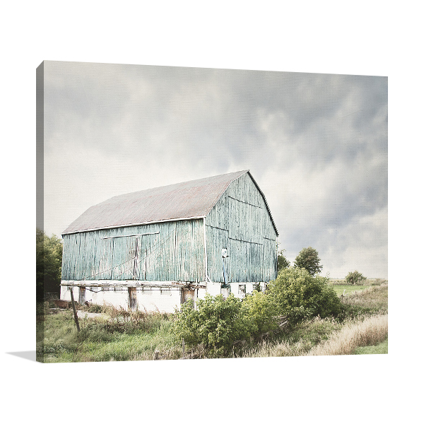 Late Summer Barn I Wall Art Print