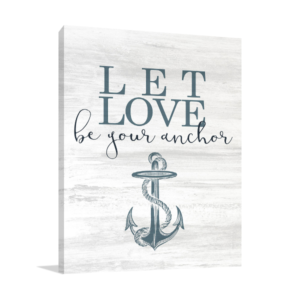 Let Love Hope I Wall Art Print