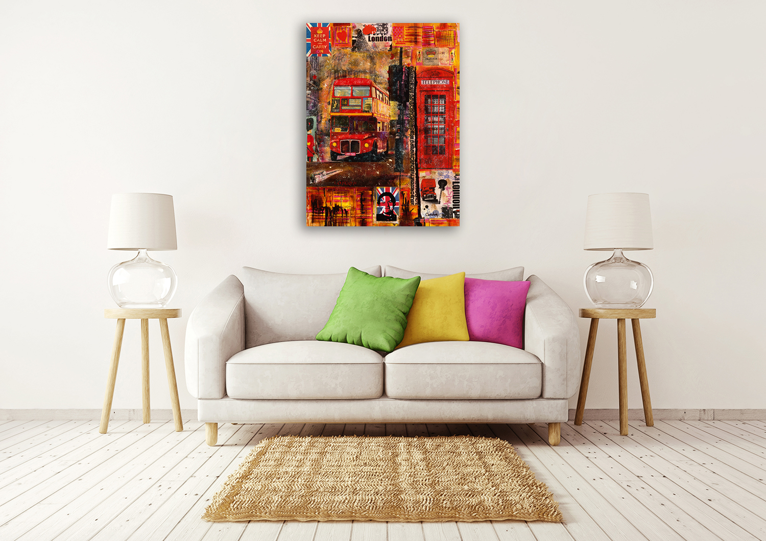 Portrait Canvas Wall Art Print