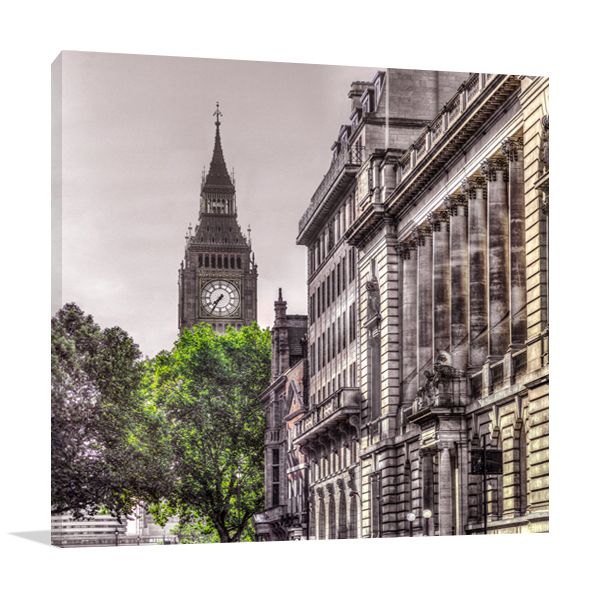 London Tree Wall Art Print