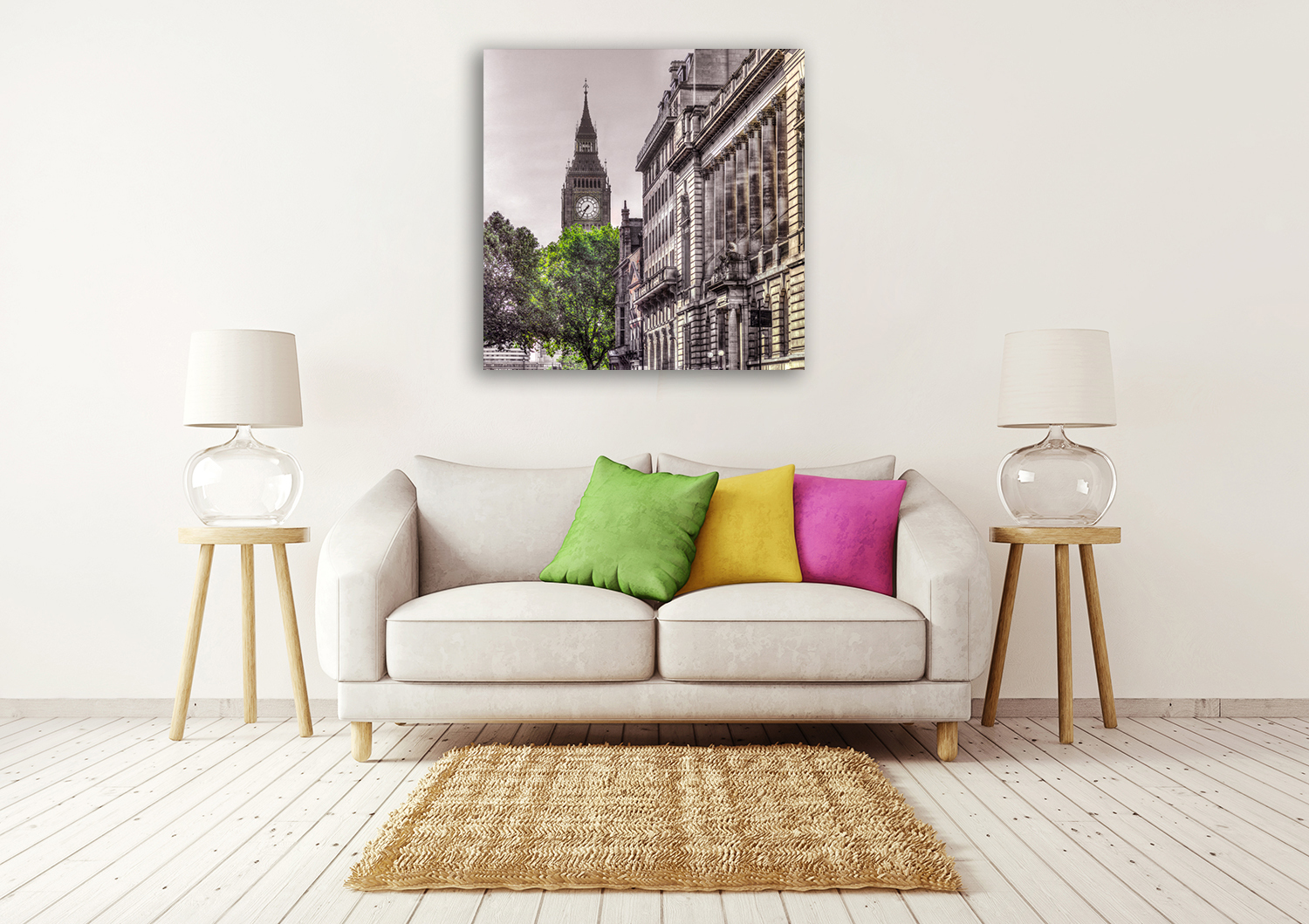 Square Canvas Art Print