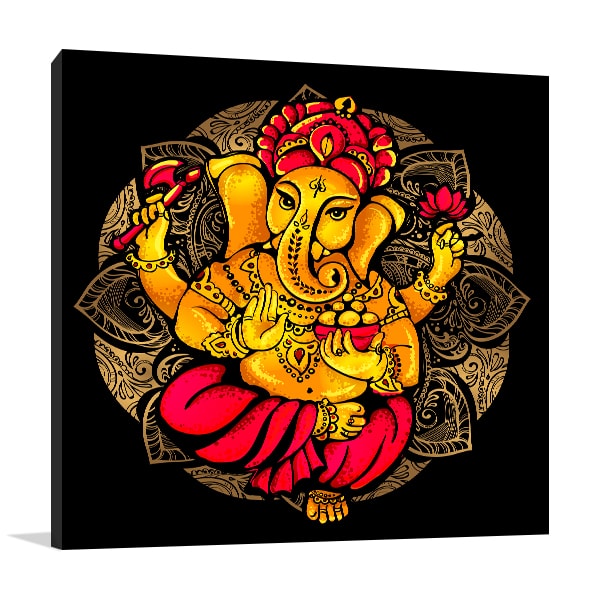 Lord Ganesh Art Print