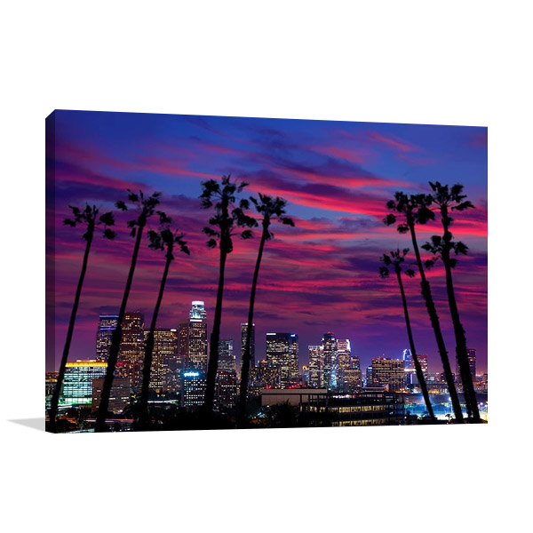 Los Angeles California Wall Art Print