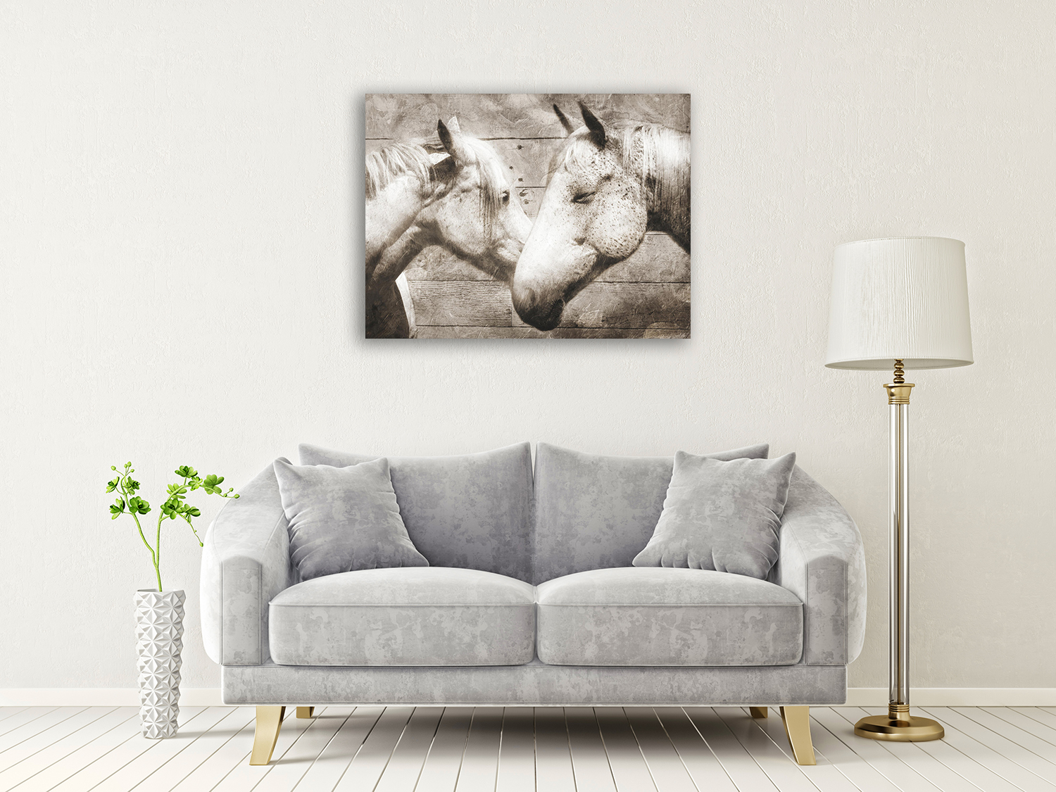 Animal Art Print on Canvas