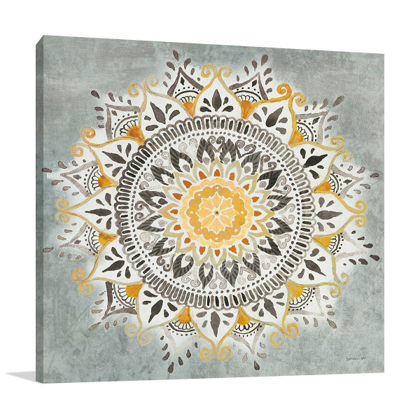 Mandala Delight I Wall Art on Canvas