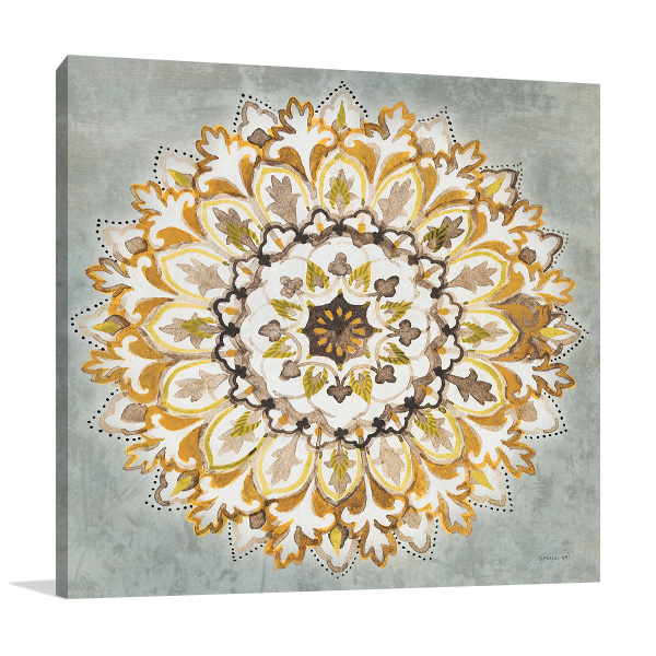 Mandala Delight II Print on Canvas