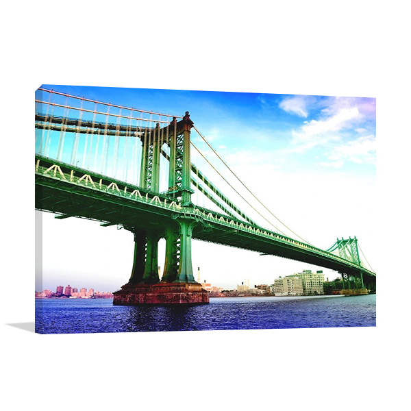 Manhattan Bridge New York Wall Art Print