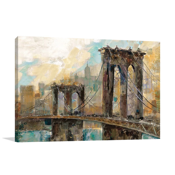 Manhattan Canvas Print | Ruane Manning