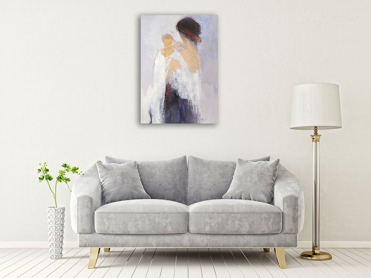 Portrait Canvas Wall Art Print