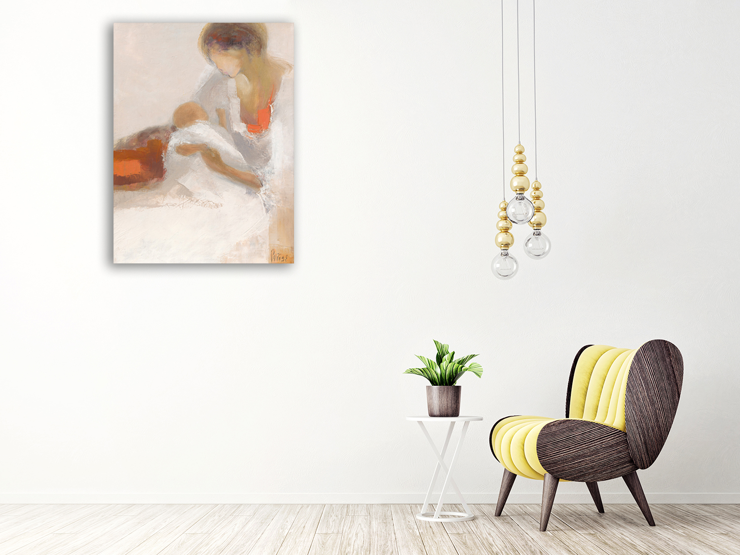 Portrait Canvas Wall Art Print