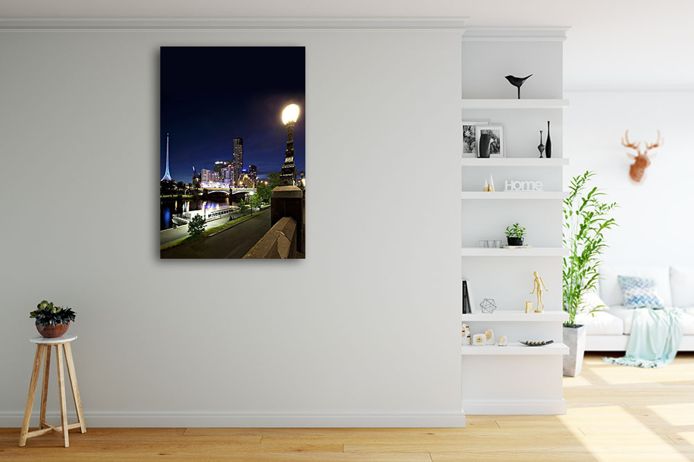 Melbourne City at Night Photography