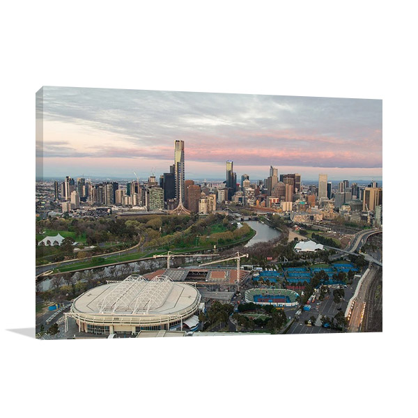 Melbourne Sporting Precinct Canvas Print