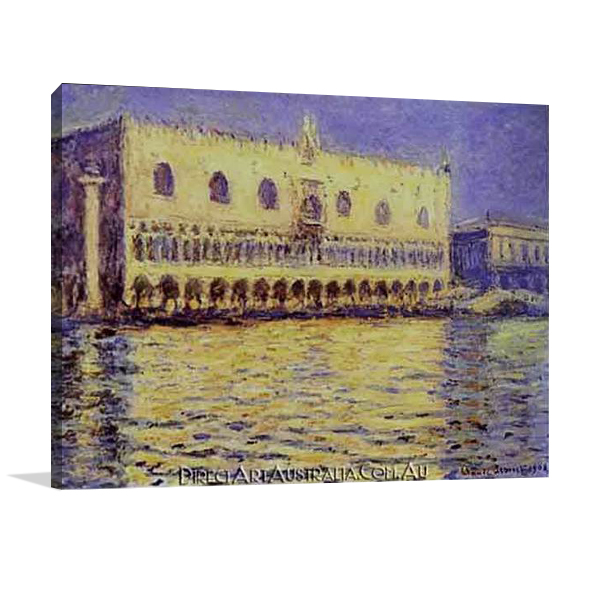 Venice The Doge Palace | Hand Paint on Canvas Venice The Doge Palace | Hand Paint on Canvas