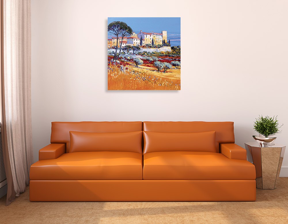 Square Wall Print on Canvas