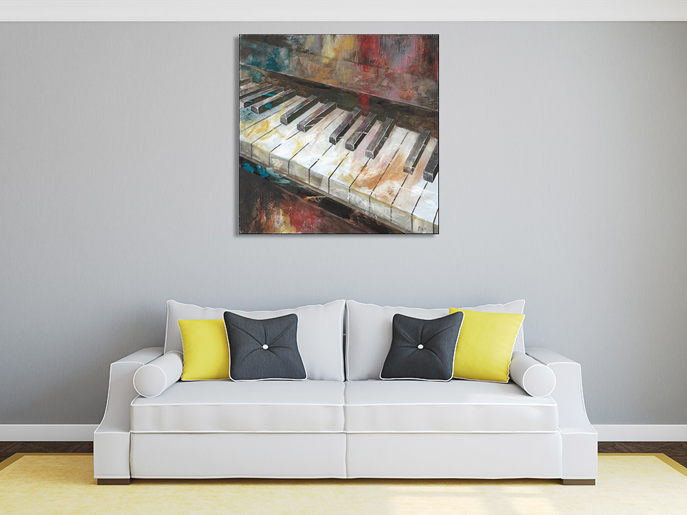 Wall Canvas Art Print Square