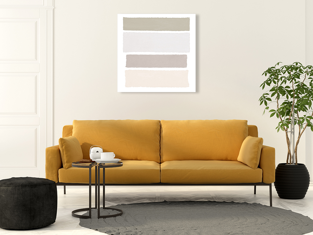 Neutral Square Wall Art Print