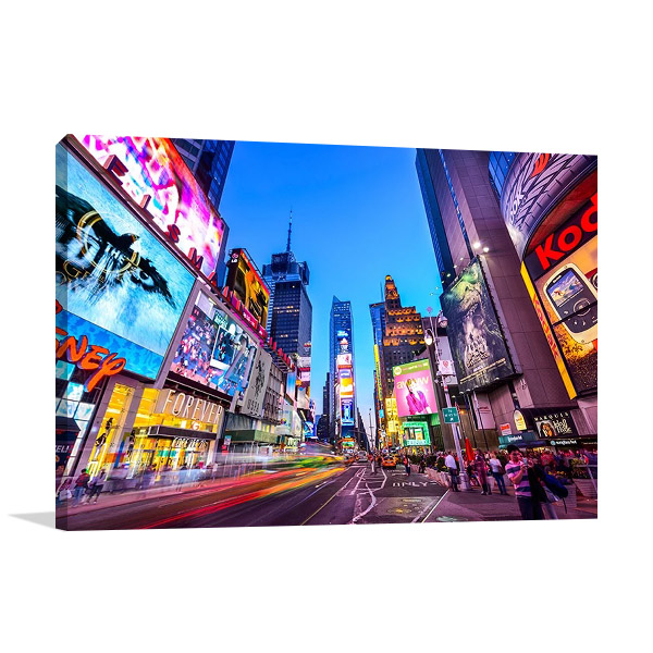 New York Times Square Wall Print