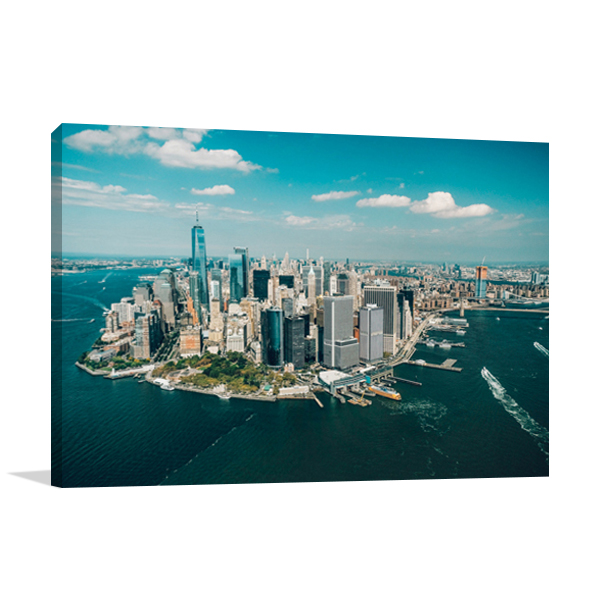 New York Manhattan Wall Art Print