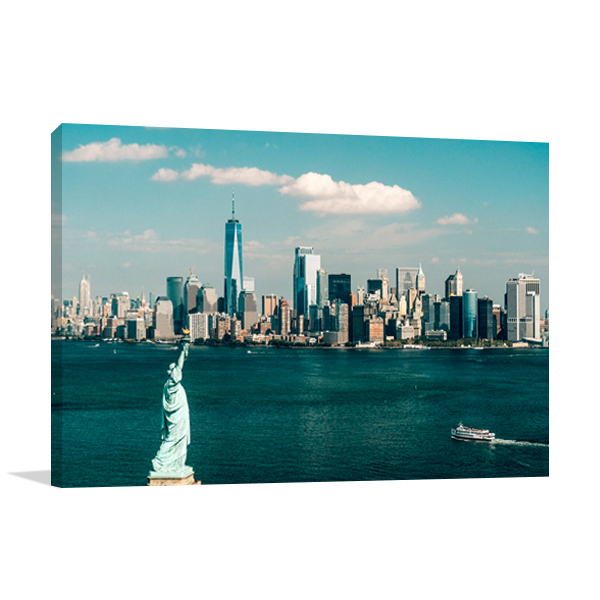 New York Statue of Liberty Wall Art Print