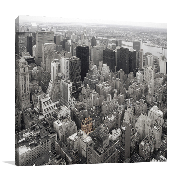 New York the Polish Embassy Wall Art Print