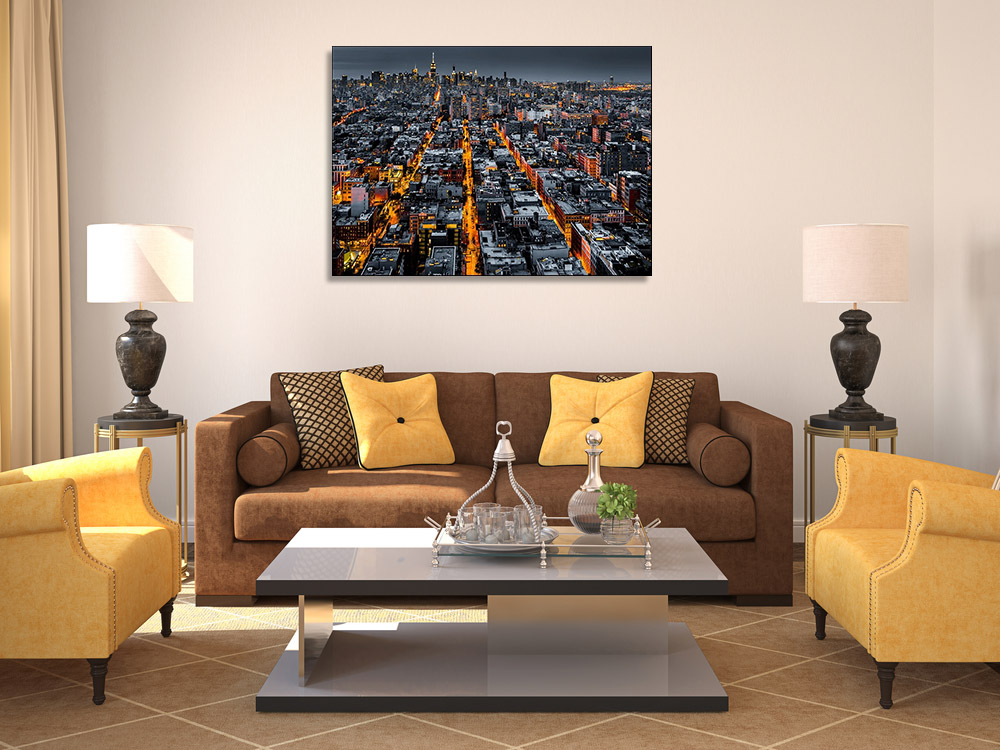 Living Room Wall Canvas Print