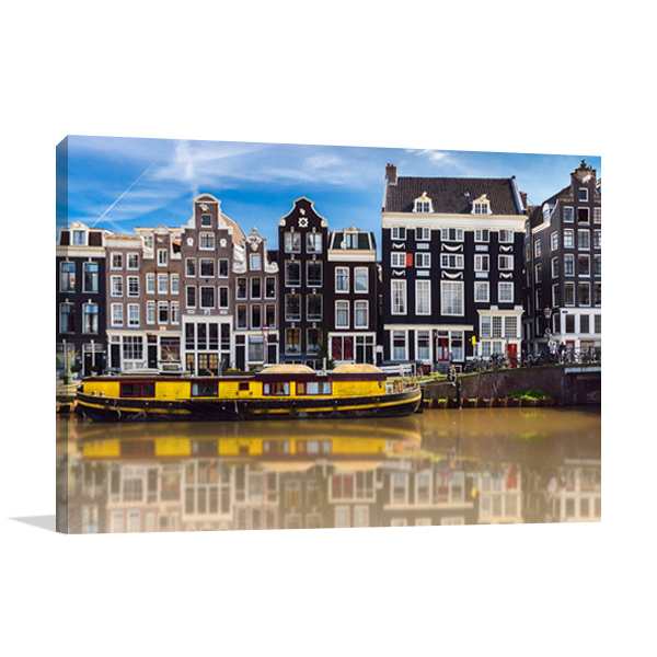 Old Amsterdam Wall Art Print