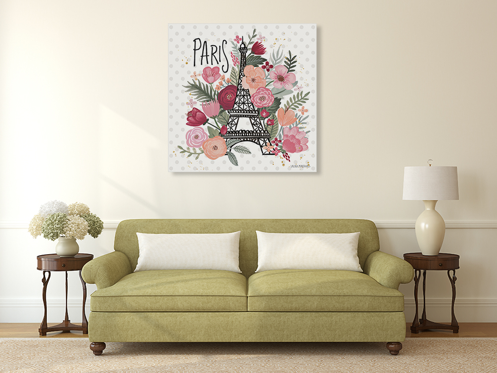 Floral Flower Wall Art Print 