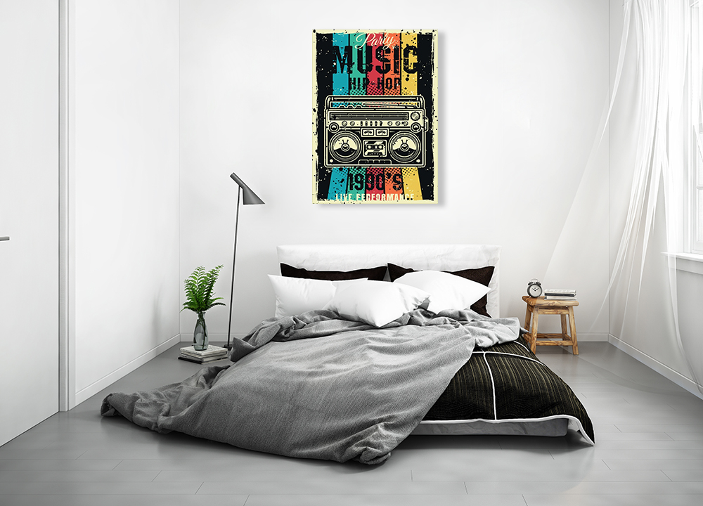 Musical Canvas Pop-Art Print