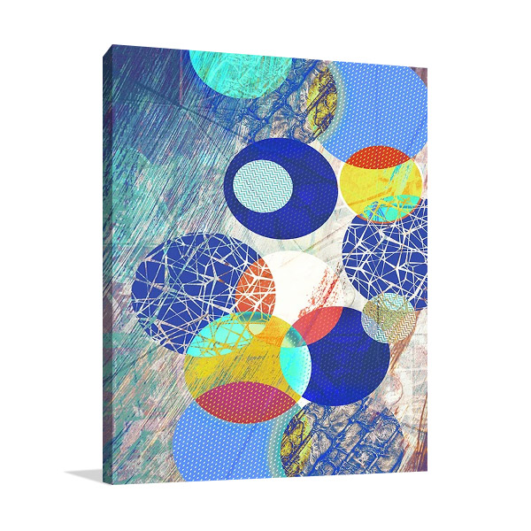 Patterned Circles I Print | The Studio