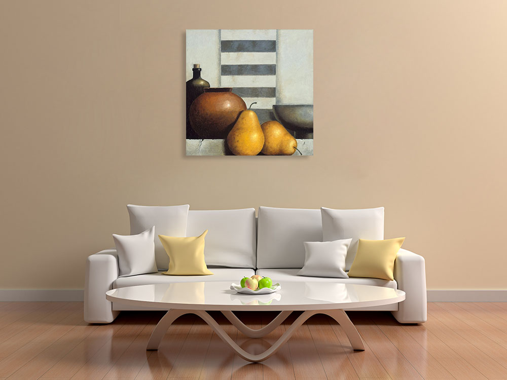 Kitchen Canvas Art Print