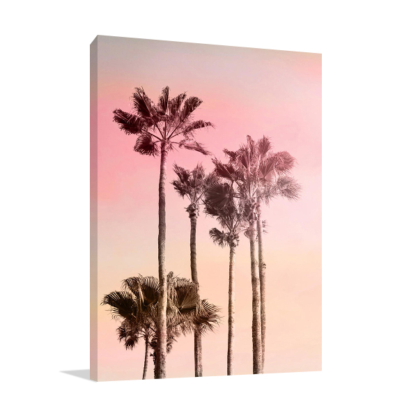 Pink Sunset I Wall Art Print