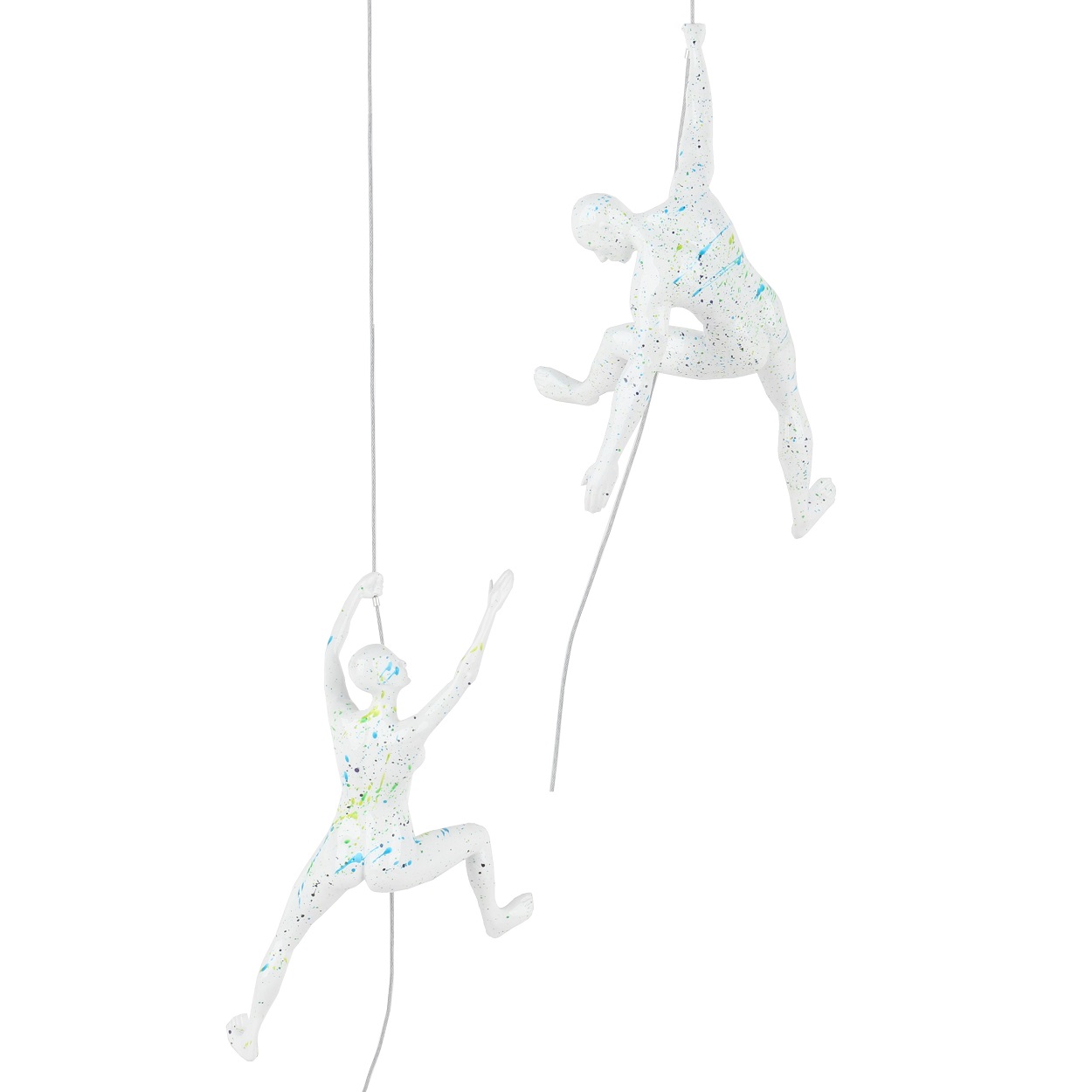 Poly Resin Climbing Couple