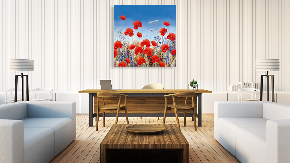 Square Canvas Art Print