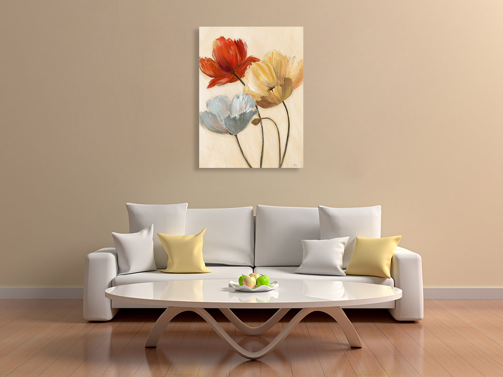 Floral Flower Wall Art Print 