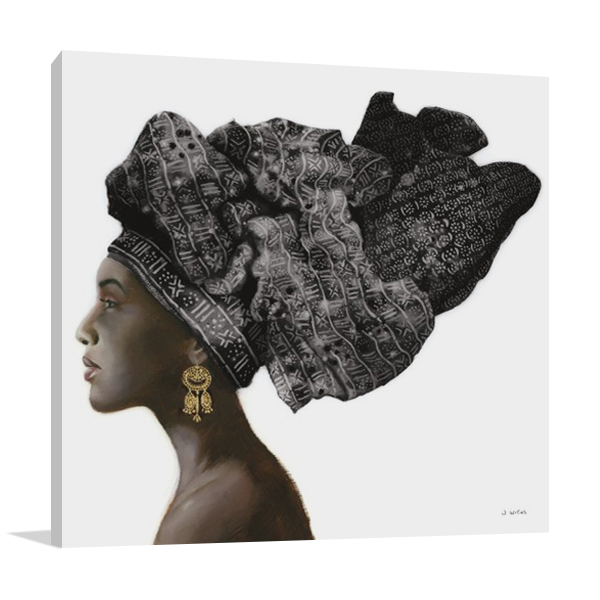 Pure Style Black I Wall Art Print