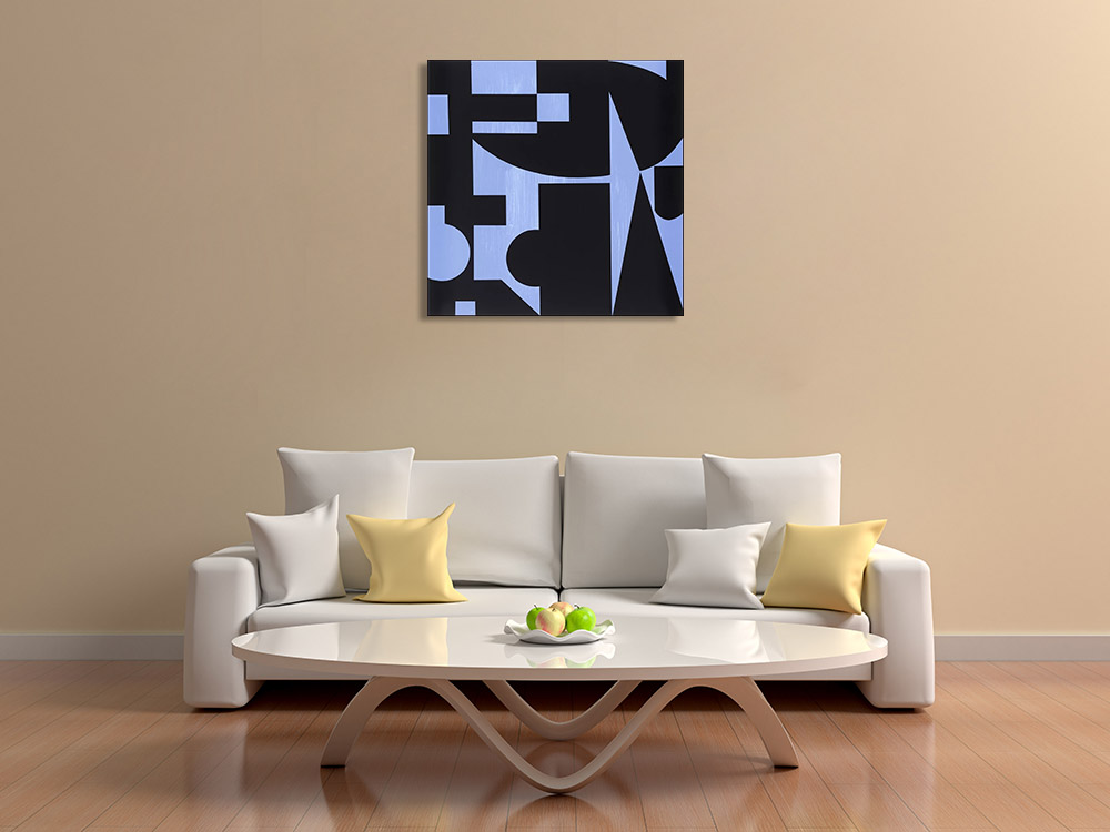 Contemporary Shapes Canvas Print