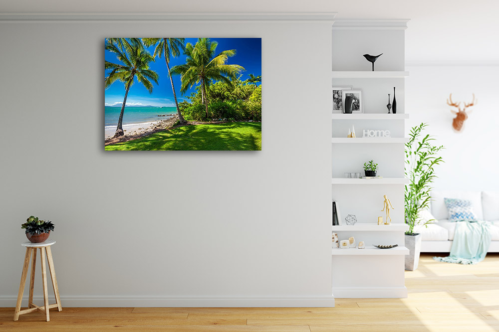 Tropical Palm Trees Beach