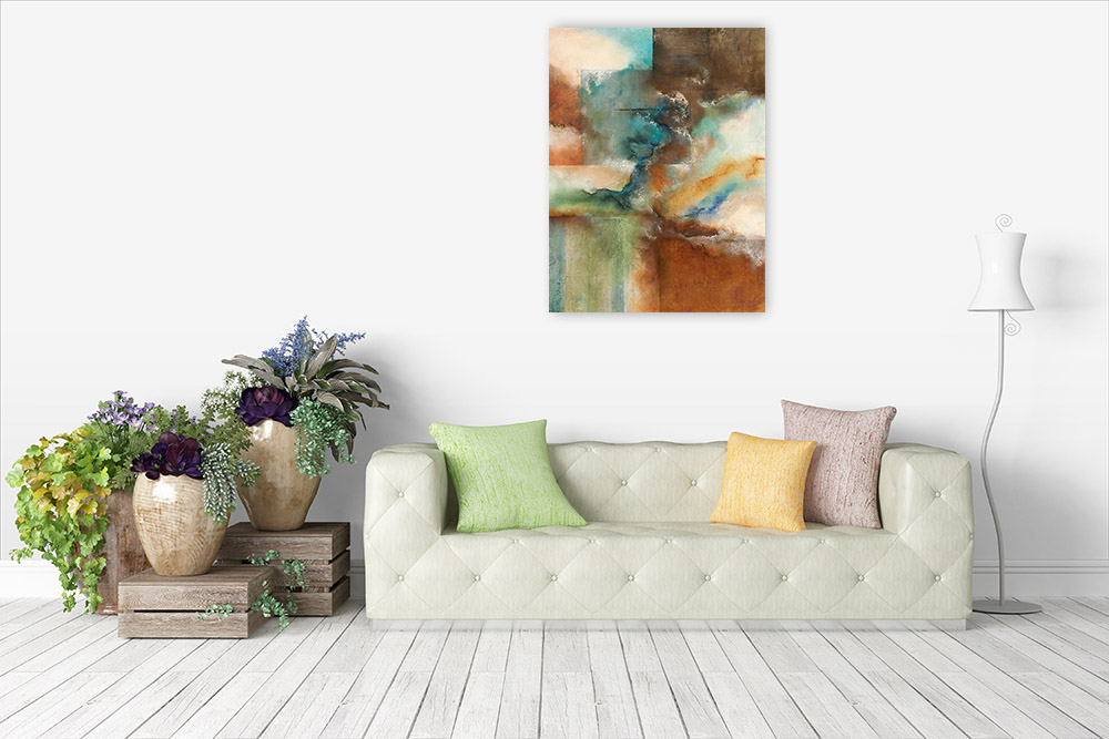 Multi Colors Wall Art Print