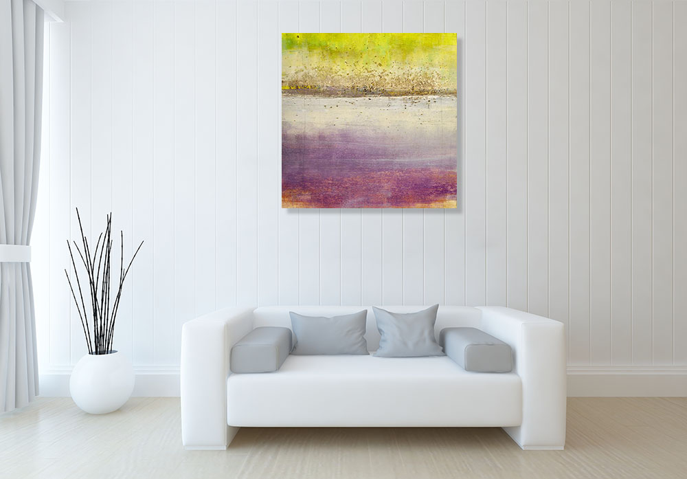 Square Contemporary Abstract Print Perth