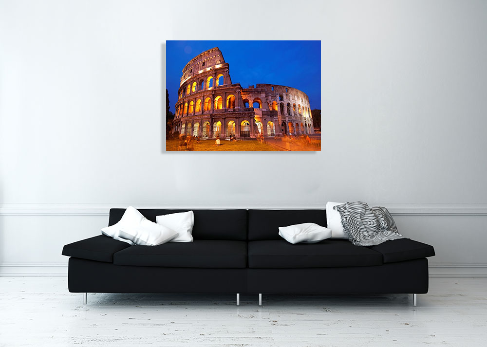 Night Photography Print on Canvas