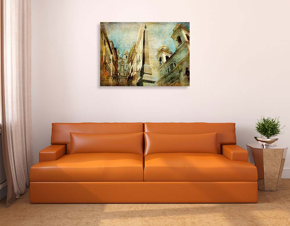 Brown Landscape Wall Print