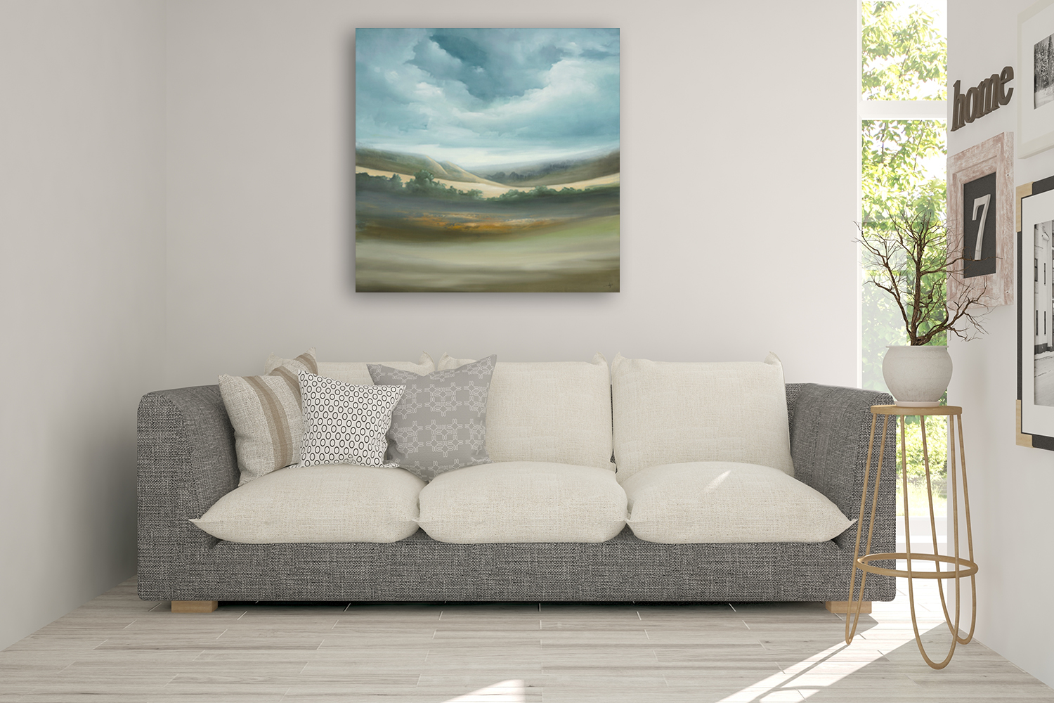 Square Canvas Art Print