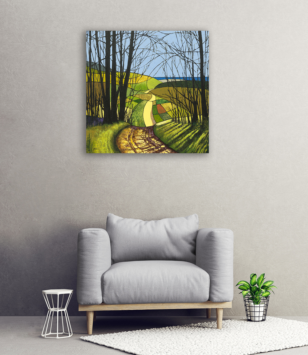 Square Canvas Art Print