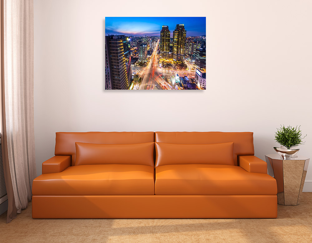 Korea Skyline Photography Print