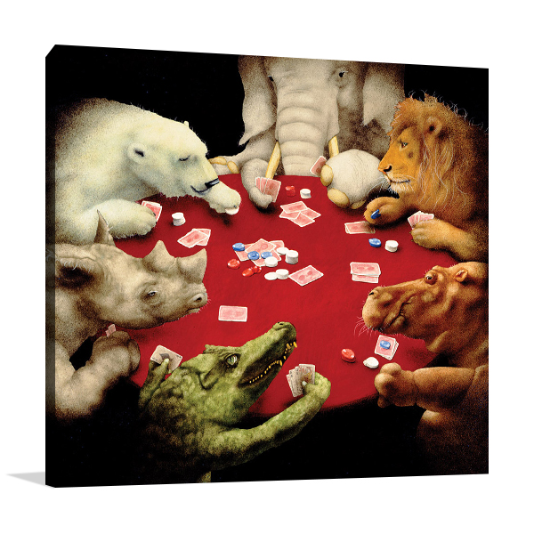 Shut Up and Deal Wall Art Print