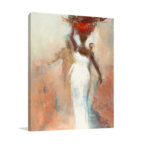 Silhouettes Africaines I Wall Art Print