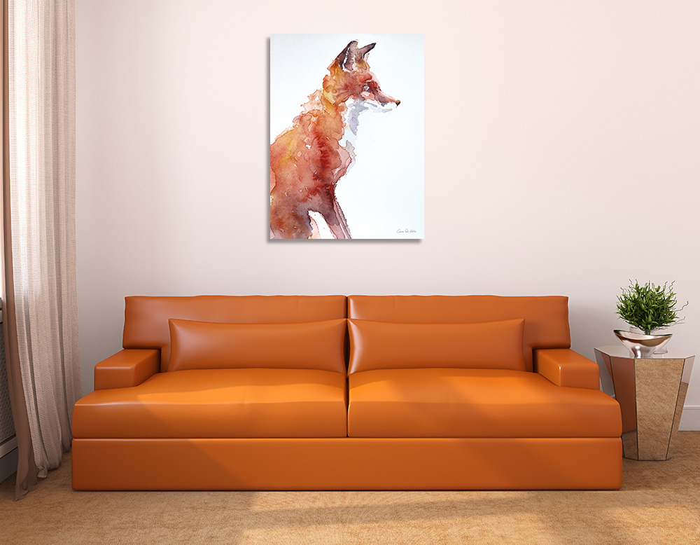 Animal Art Print on Canvas