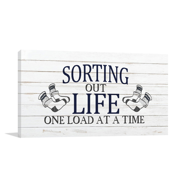 Sorting Out Life Wall Art Print