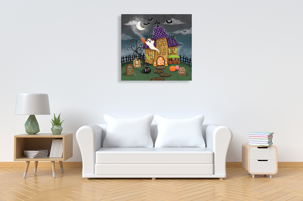 Square Canvas Art Print